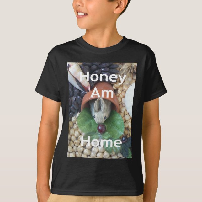 Cute Bunny Snacking Tee (Framsida)