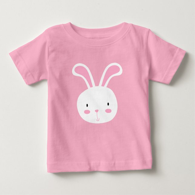 Cute Bunny T Shirt (Framsida)