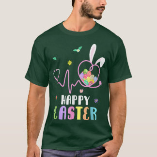 Cute Bunny With Bandana Heart Glasses Bubblegum Ea T Shirt
