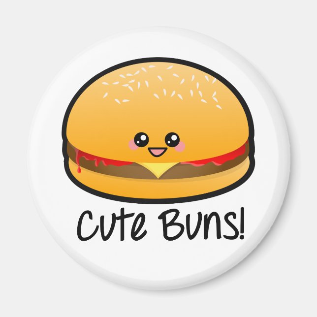 Cute Buns Magnet (Framsidan)