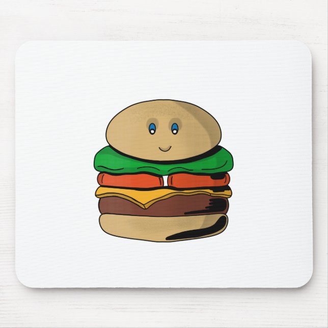 Cute Burger Hamburger Kawaii Musmatta (Framsidan)