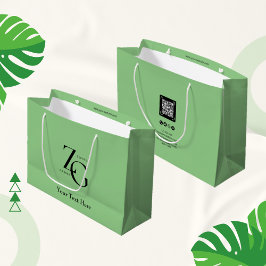 Cute Business Anpassningsbar Logotyp med QR-kod Lj