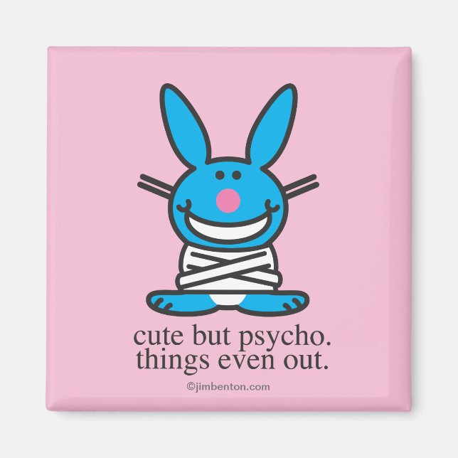Cute but Psycho Magnet (Framsidan)