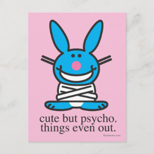 Cute but Psycho Vykort