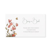 Cute Butterfly Baby Shower, ta med en Bok