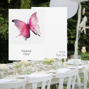 Cute Butterfly Blank Tack Anpassningsbar Kort