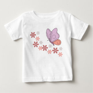 Cute Butterfly blommigt art T Shirt