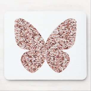 Cute Butterfly från Glitter i ro Musmatta