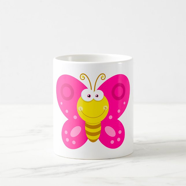 Cute Butterfly Kaffemugg (Skapare uppladdad)