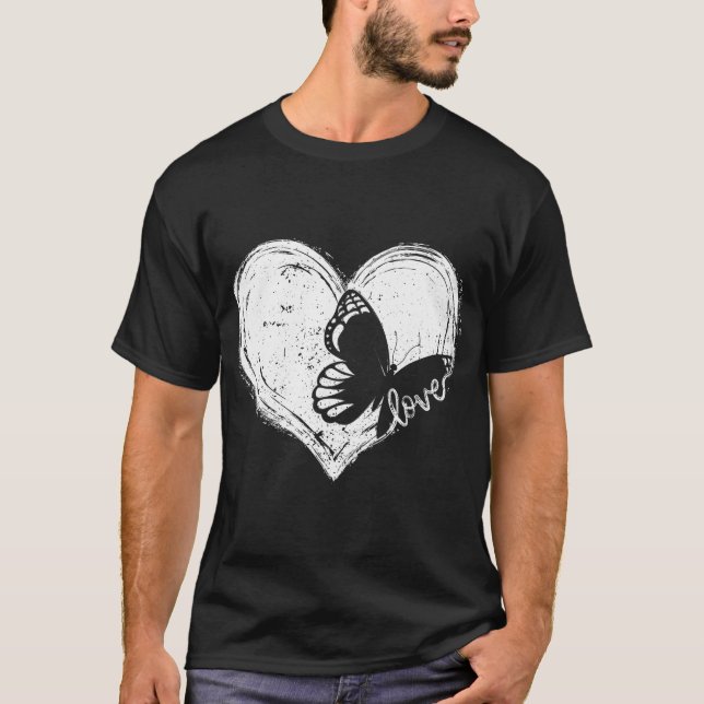 Cute Butterfly Monarchs Älskare Entomolog Manar T Shirt (Framsida)