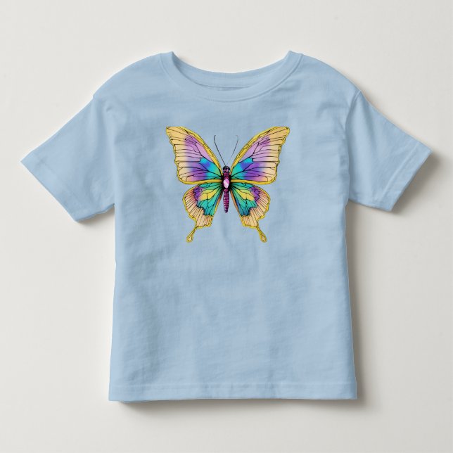 Cute Butterfly T-Shirt (Framsida)