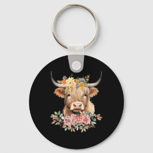 Cute by Cow Julafton Pajamas jul Nyckelring