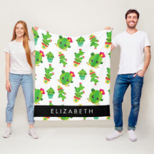 Cute Cactus, Cactus Mönster, Succult, ditt namn