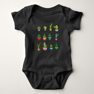 Cute Cactus Collector Kawaii Succulent Älskare T Shirt