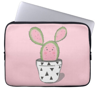 Cute Cactus Electronics Bag Laptop Fodral