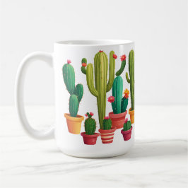 Cute Cactus Kaffemugg