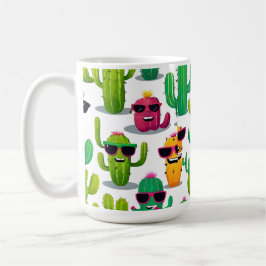 Cute Cactus Kaffemugg
