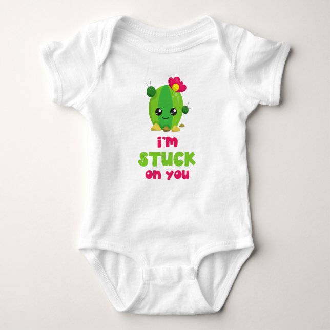 Cute Cactus, Kawaii Cactus... Jag är på dig. T Shirt (Framsida)