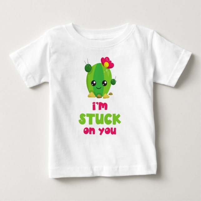Cute Cactus, Kawaii Cactus... Jag är på dig. T Shirt (Framsida)