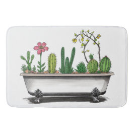 Cute Cactus Plants Badrumsmatta