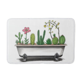 Cute Cactus Plants Badrumsmatta