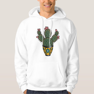 Cute cactus Sticker Hoodie