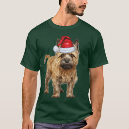 Cute Cairn Terrier Hund älskare Funny jul T Shirt
