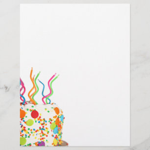 Cute Cake med lätt ljus Flyer