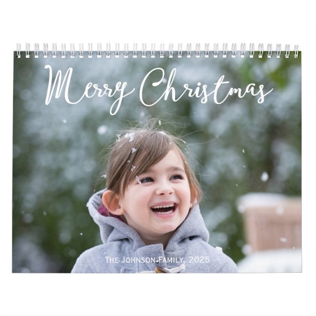 Cute Calendar 2025 Snowing jul Kalender (Omslag)