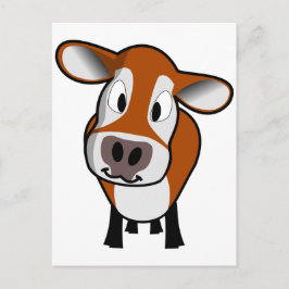 Cute Calf Vykort
