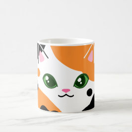 Cute Calico Cat Mugg