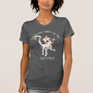 Cute Calico Cat T Shirt
