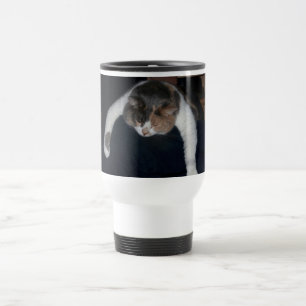 Cute Calico Sleeping Cat over Shoulder Resemugg