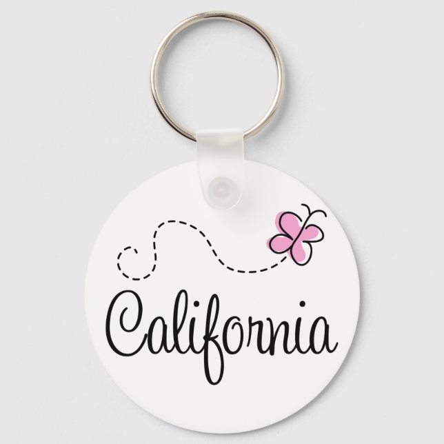 Cute California Design Nyckelring (Framsida)
