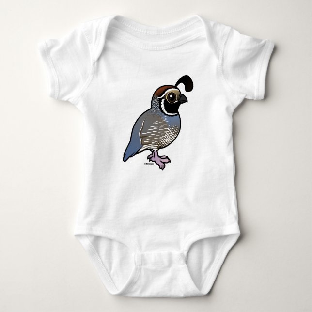 Cute California Quail Tröja (Framsida)