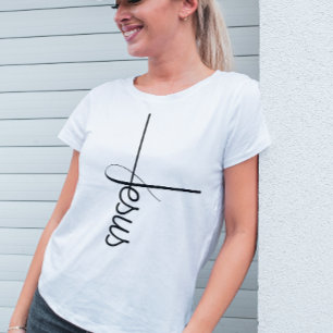 Cute Calligraphy Kor Jesus T-shirt