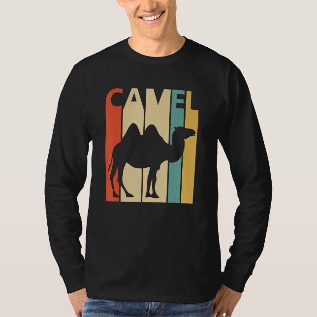 Cute Camel Animal T Shirt (Framsida)