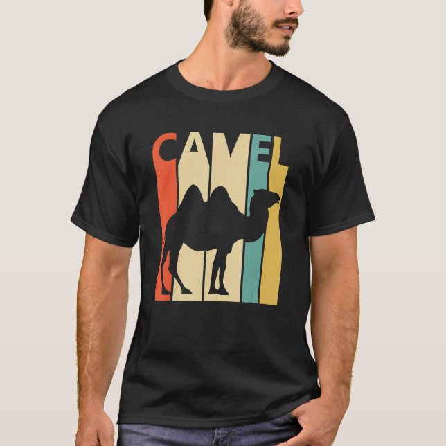 Cute Camel Animal T Shirt (Framsida)