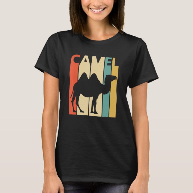 Cute Camel Animal T Shirt (Framsida)