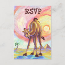 Cute Camel Party Center OSA kort