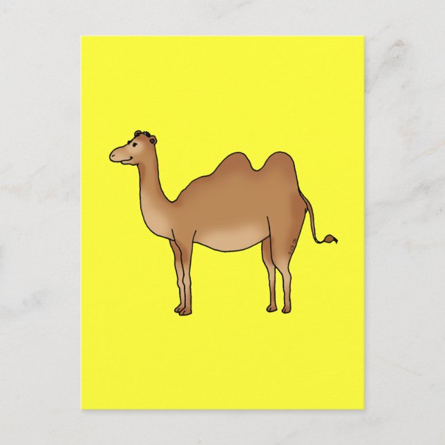 Cute Camel Vykort (Framsida)