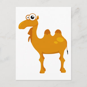 Cute Camel Vykort