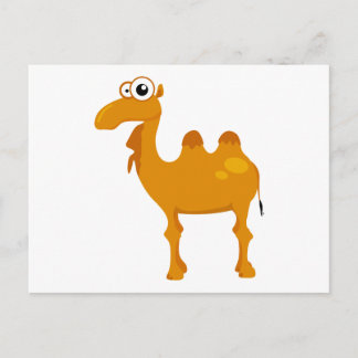 Cute Camel Vykort