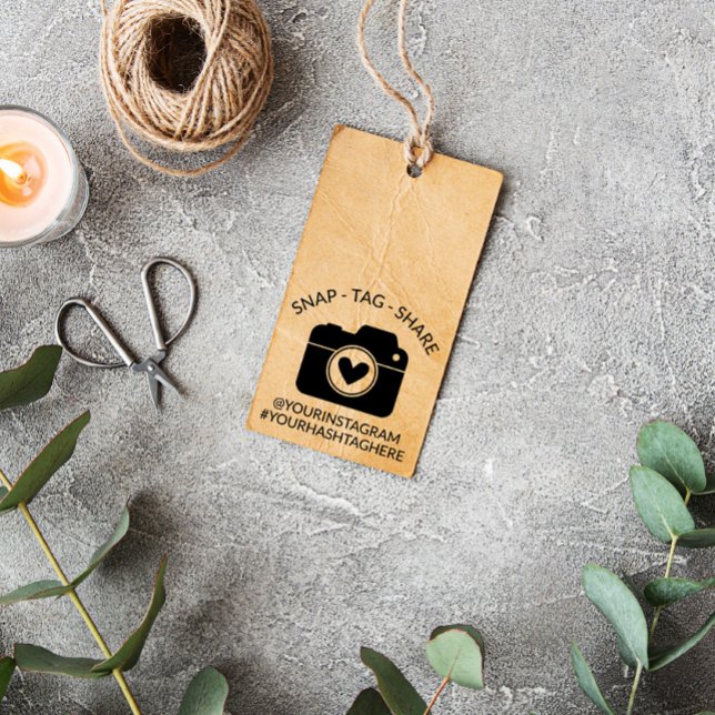 Cute Camera Snap-Märkre  Hashtag Stämpel (Skapare uppladdad)