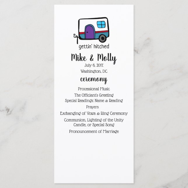 Cute Camper Program (Framsida)