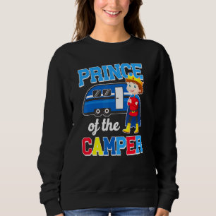 Cute Camping Prince of the Camper Motorhome Family T Shirt