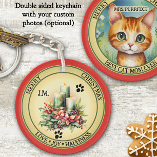 Cute Candles Katt Jul Dubbla Sida