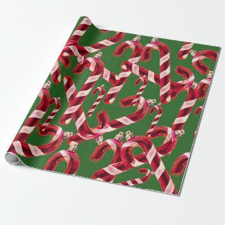 Cute Candy cane Dekoration jul Presentpapper