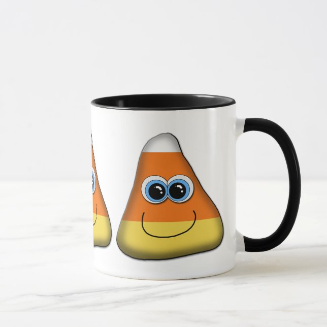 Cute Candy corn Halloween mugg (Höger)