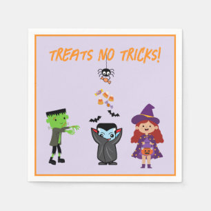 Cute Candy corn Kids Halloween Costume Party Pappersservett